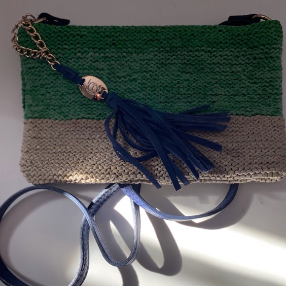 JOY GRYSON GREEN/BLUE SMALL CROSSBODY - Picture 5 of 9